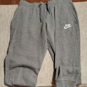 Nike Kids Charcoal Joggers